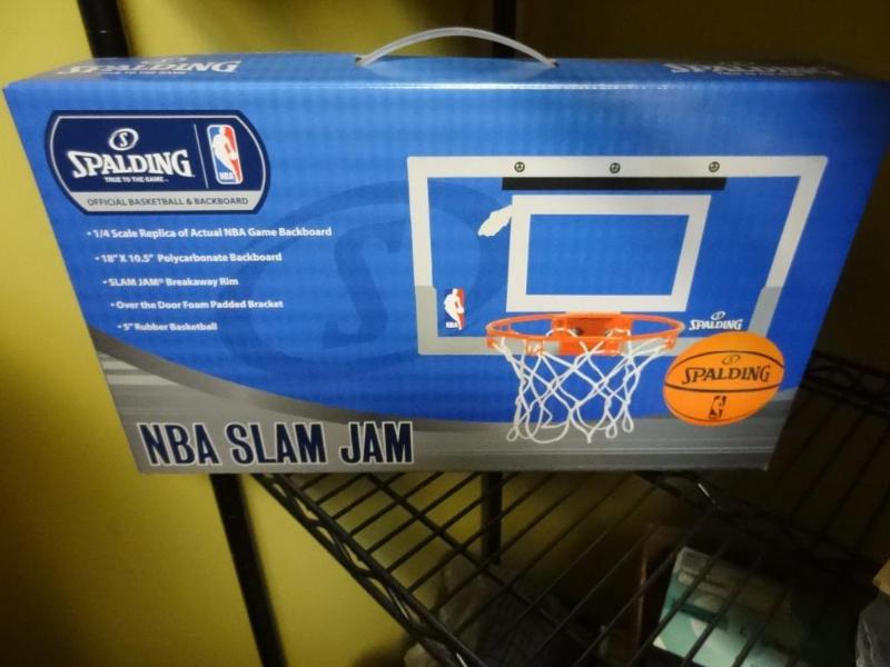 lot 143 image: New Spalding NBA Slam Jam  scale of...