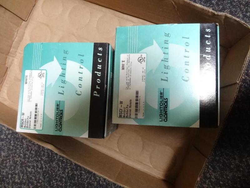 lot 155 image: Qty 2 New Lightolier Dimmer Switch ...