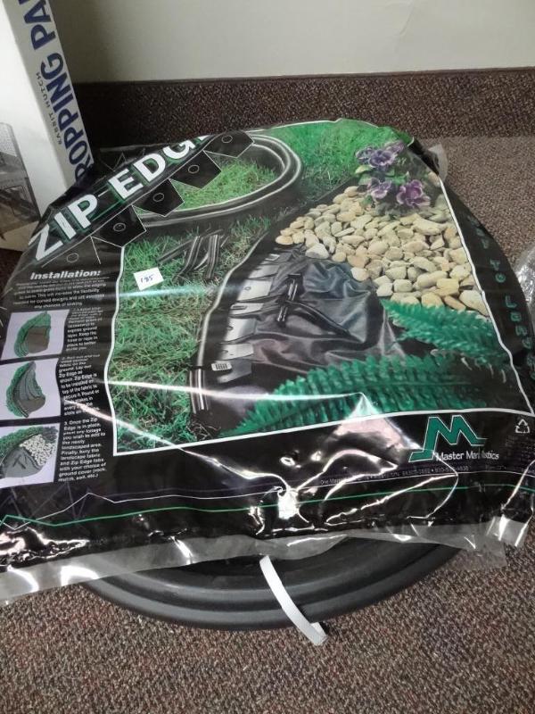 lot 185 image: New 20 ZipEdge lawn edging  no sta...