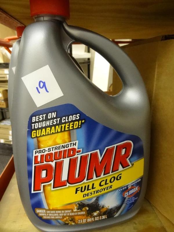 lot 20 image: New Liquid Plumber Pro-Strength Ful...