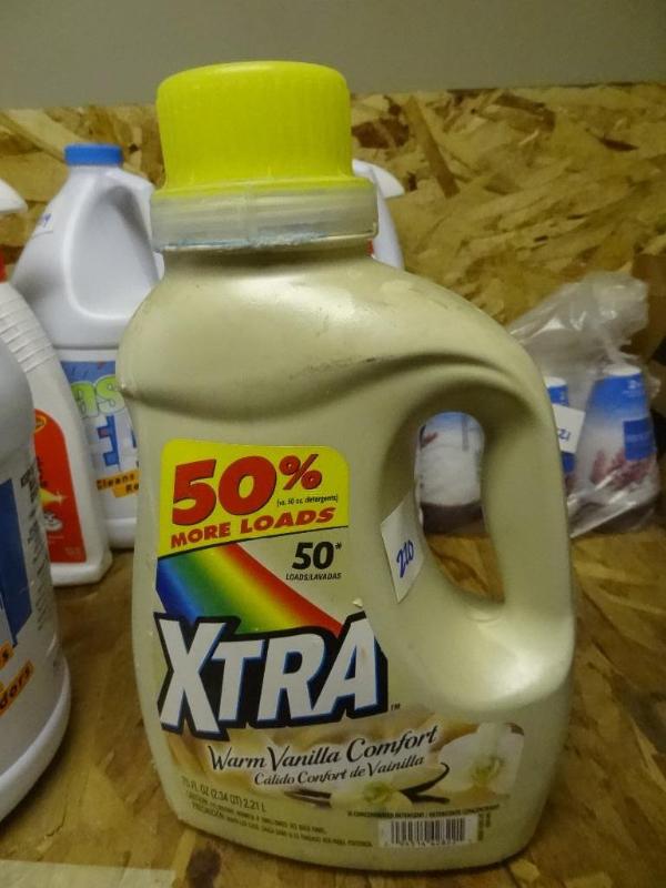 lot 220 image: New 75 oz Xtra Laundry Detergent Wa...