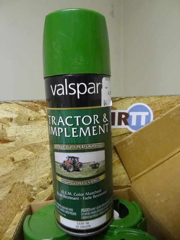 lot 223 image: Qty 5 New Valspar Heavy Duty Perfor...