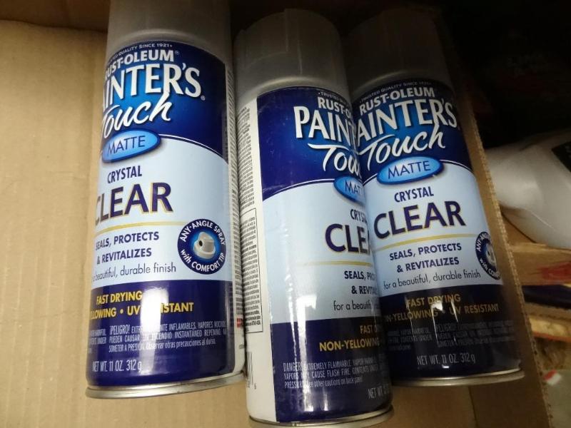 lot 237 image: Qty 3 New Rust-Oleum Painters Touch...