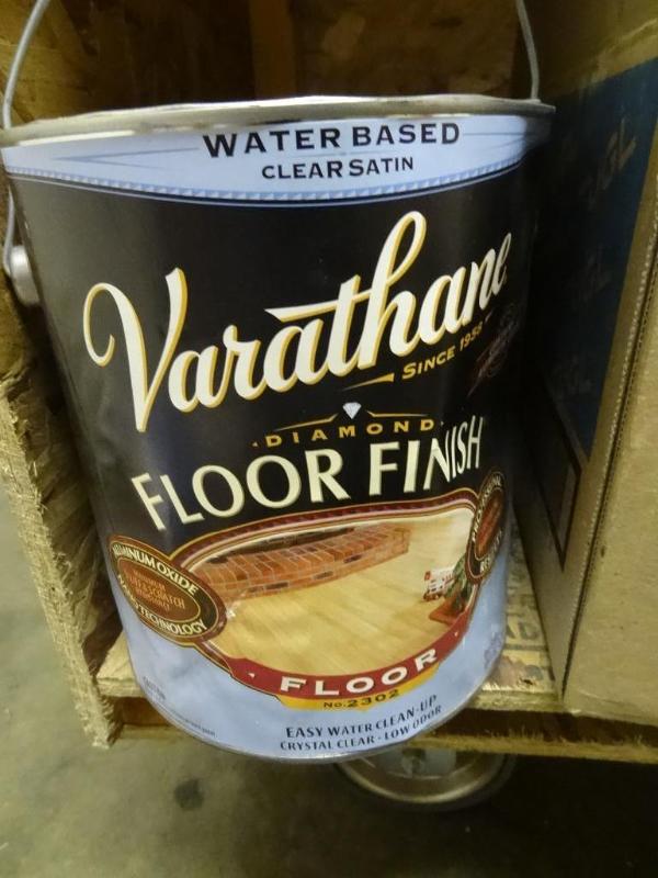 lot 240 image: New Varthane Diamond Floor Finish C...