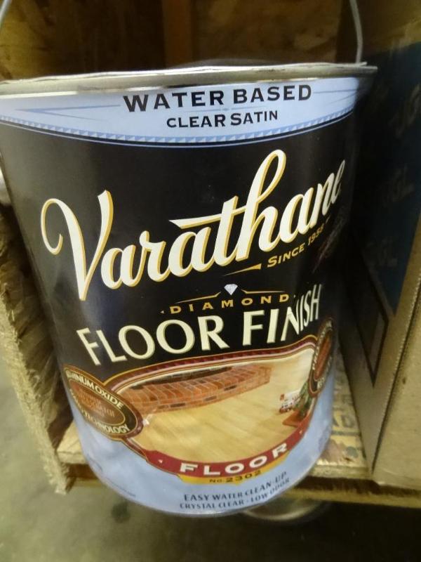 lot 241 image: New Varthane Diamond Floor Finish C...