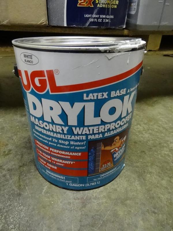 lot 242 image: Qty 2 New Drylock Latex Waterproofe...