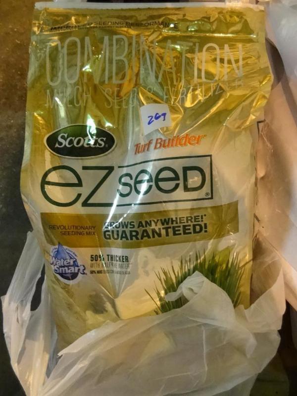 lot 269 image: Approx 14 lbs Grass seed...