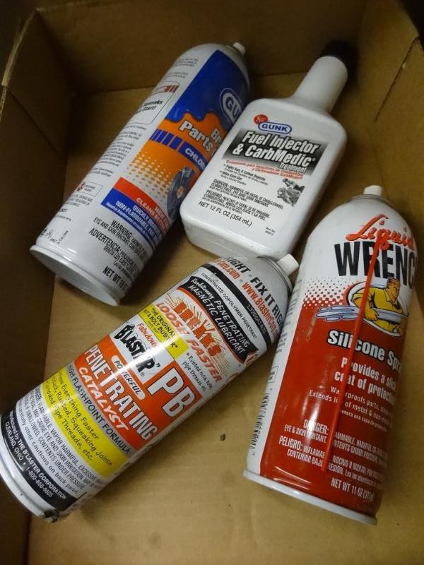 lot 30 image: New Gunk Chlorinated Brake Parts Cl...