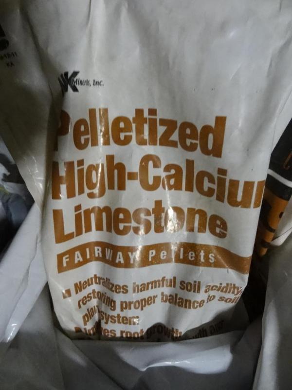 lot 309 image: Approx 50 lbs pelletized high-calci...