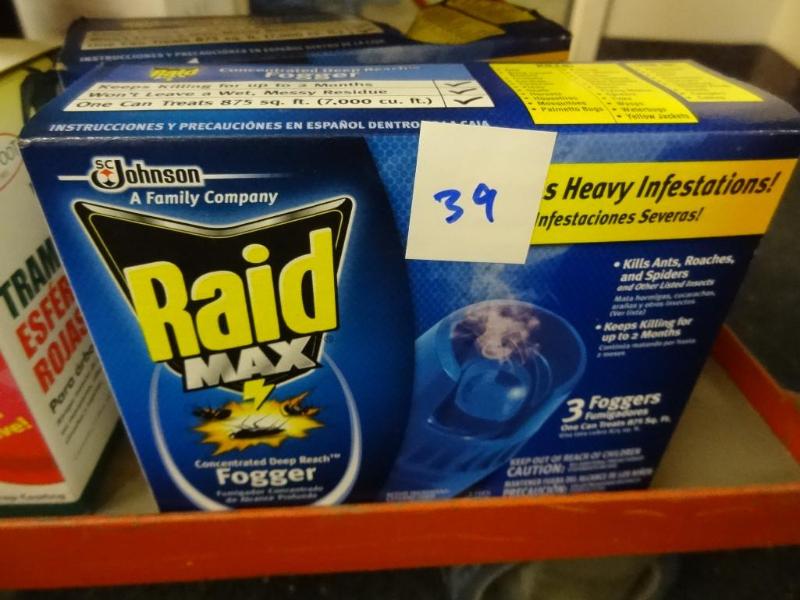 lot 38 image: New Raid Max concentrated deep reac...