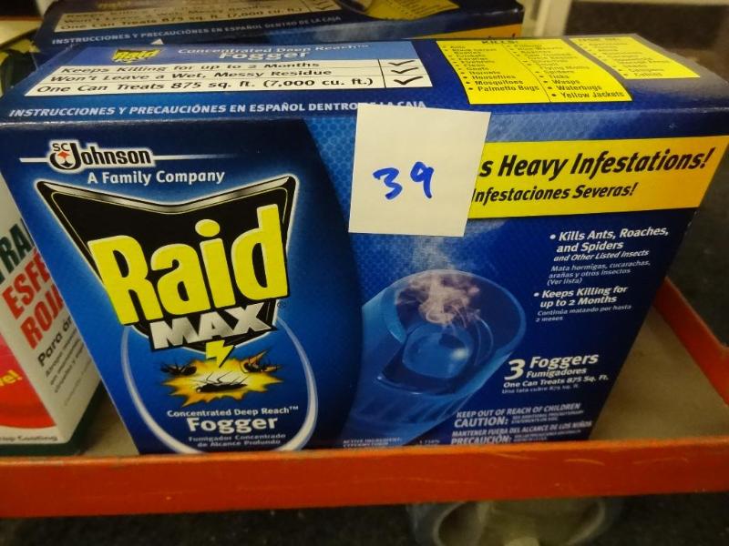 lot 39 image: New Raid Max concentrated deep reac...