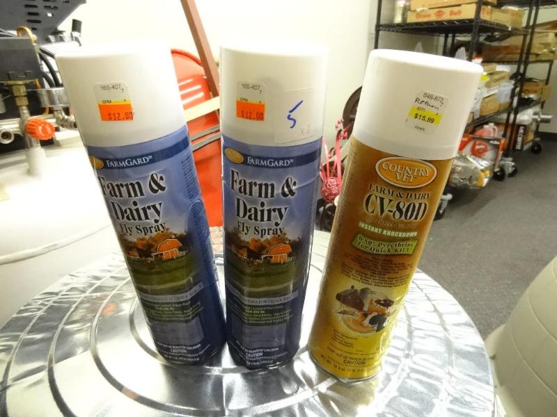 lot 5 image: Qty 3 New Farm and Dairy Fly Spray ...
