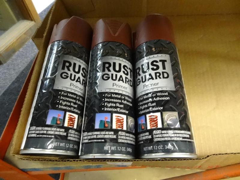 lot 59 image: Qty 3 New Hardware Hank Rust Guard ...
