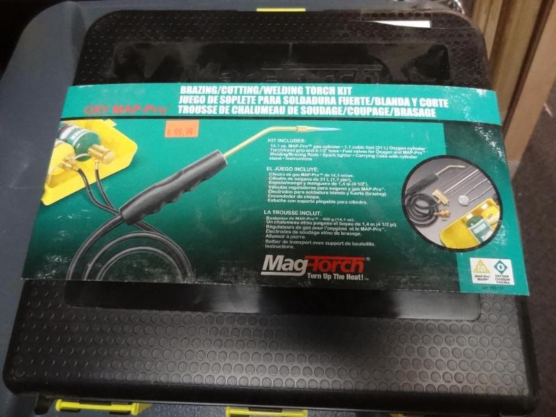 lot 84 image: New MagTorch OXY MAP-Pro brazing, c...