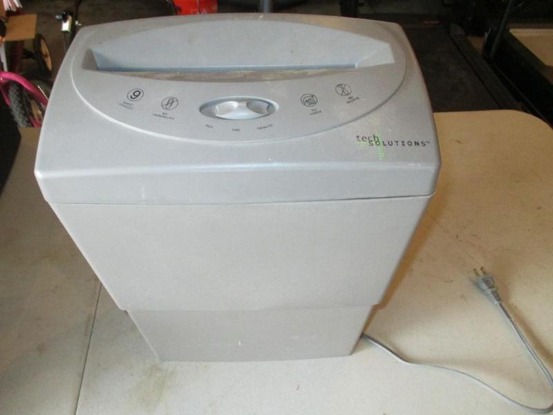 lot 42 image: Tech Solutions Shredder works