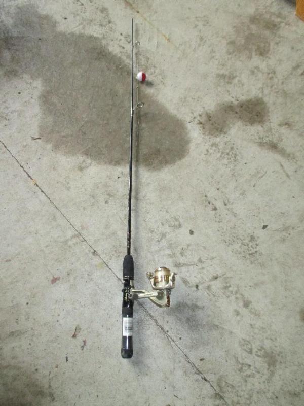 lot 47 image: Microspin Rod and Reel