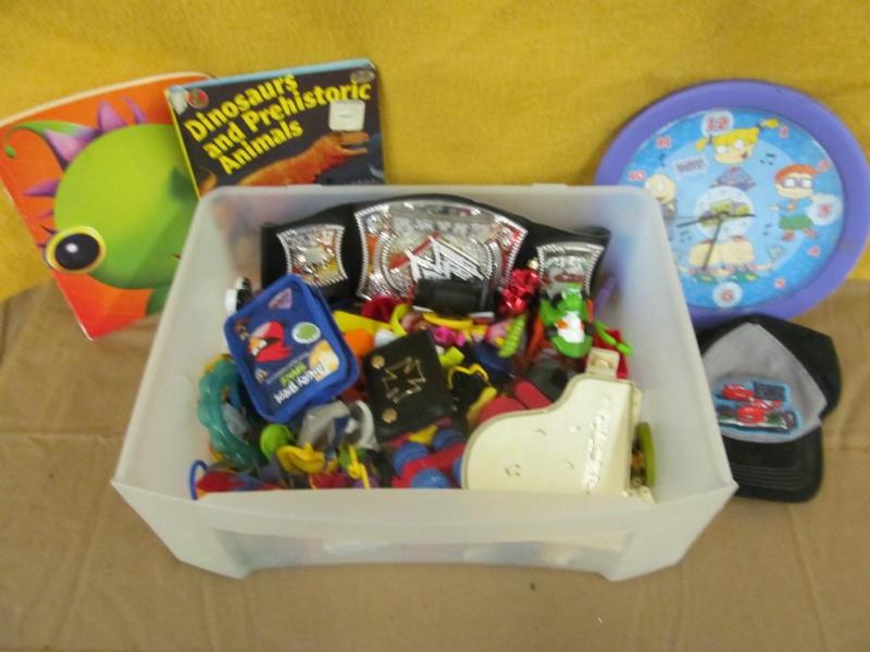 lot 110 image: Large Variety of Toys - Couple Book...