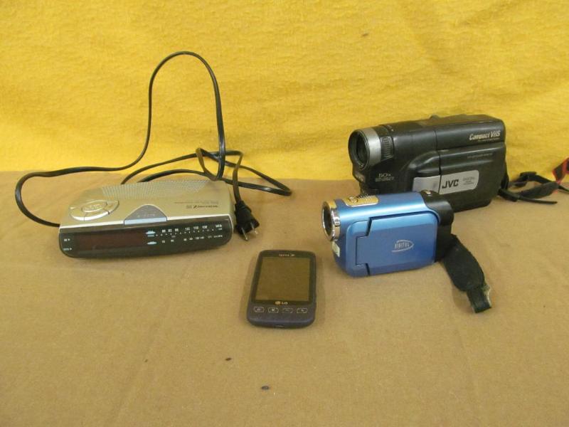lot 111 image: JVC Compact VHS Recorder, Mini Hand...