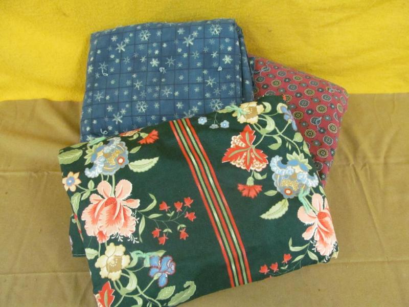 lot 112 image: 3 Hand Made Quilts...