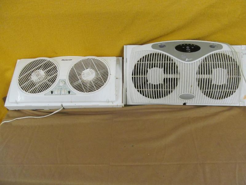 lot 114 image: 1 Touch and Duracraft Window Fans...