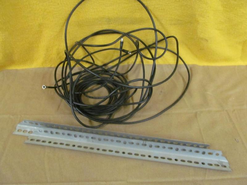 lot 144 image: Coax Cable, Couple Lengths of Angle...