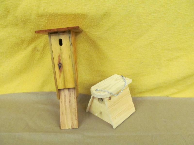 lot 161 image: 2 Bird Houses...