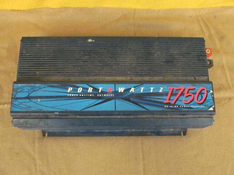 lot 183 image: Porta Wattz 1750 Power Inverter...