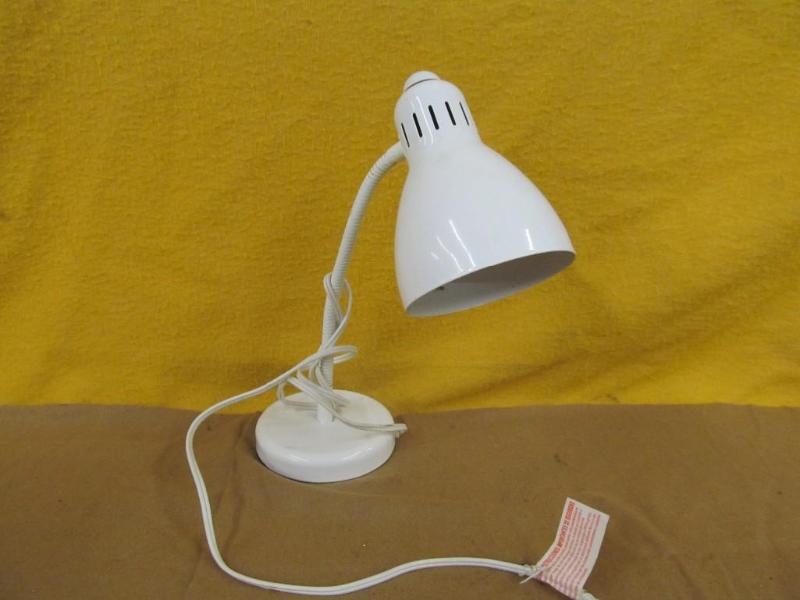 lot 189 image: Desk Lamp with Adjustable Shade...