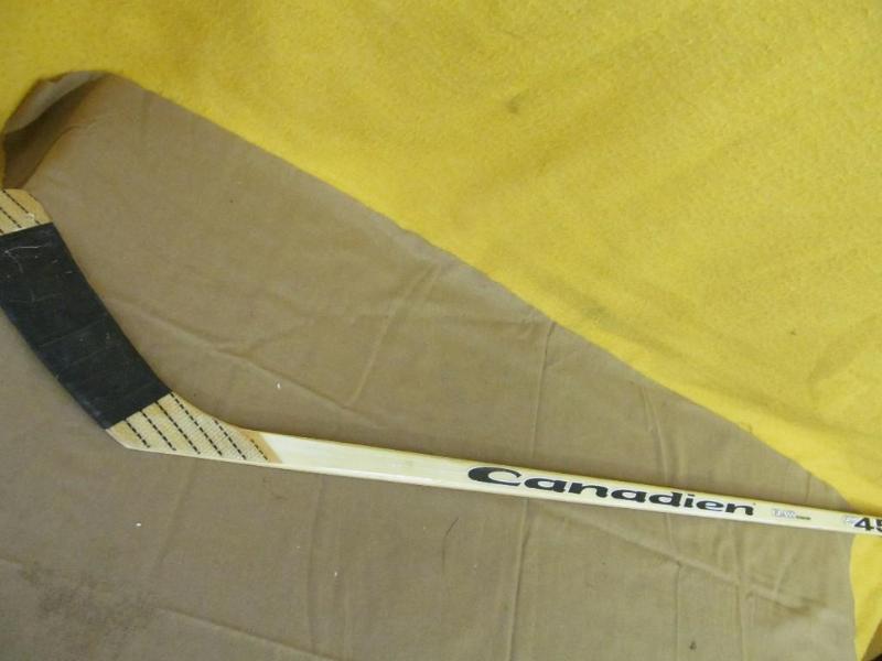lot 201 image: Canadien Glass Hockey Stick...