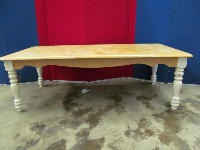 lot 228 image: Coffee Table, 48&quotW x 24&quotD...