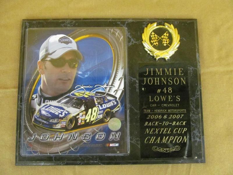 lot 28 image: Jimmie Johnson #48 Lowes 15 in x 1...