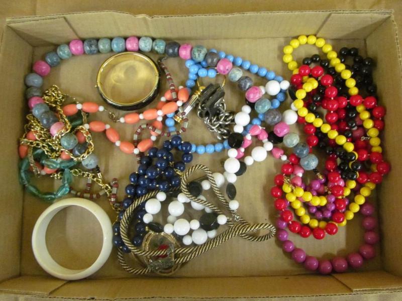 lot 47 image: Box of Costume Jewelry...
