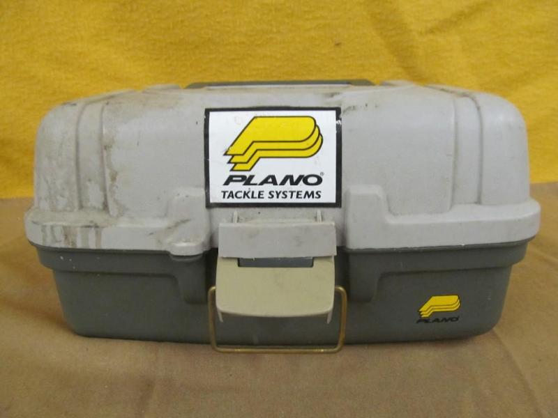 lot 63 image: Plano Tackle Box with Misc. Fishing...
