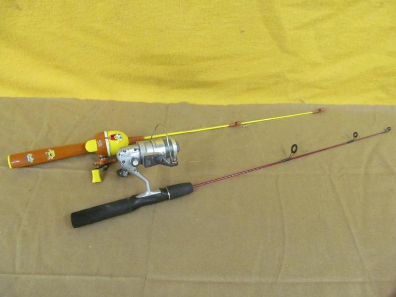 lot 86 image: Sponge Bob and Mitchell Fishing Rod...
