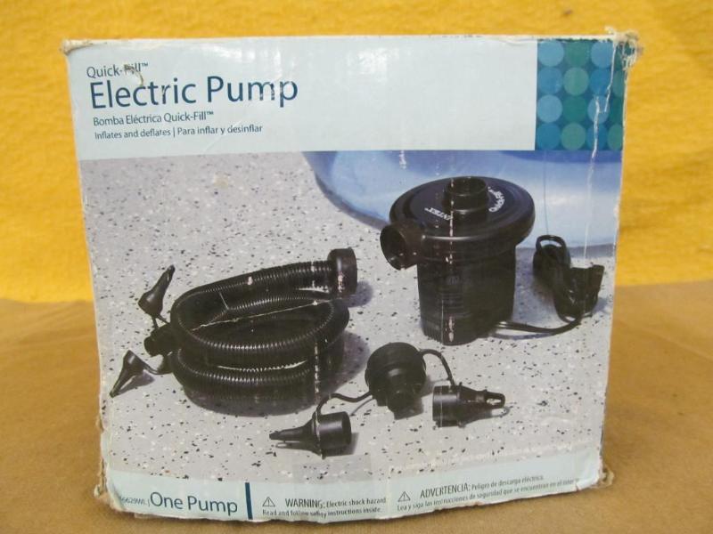 lot 96 image: New in Box Electric Pump for Air Ma...