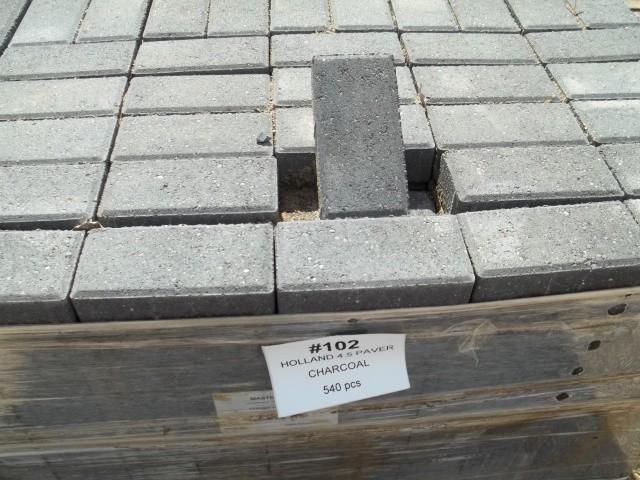 Holland 4.5 Paver Charcoal QTY 540,...