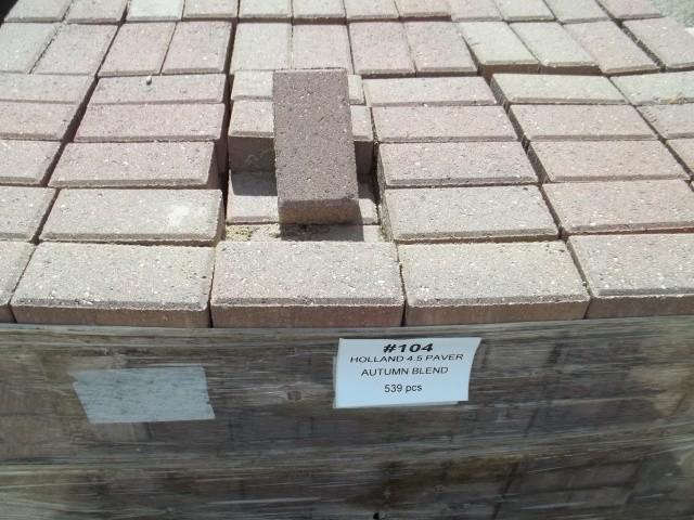 Holland 4.5 Paver Autumn Blend QTY ...