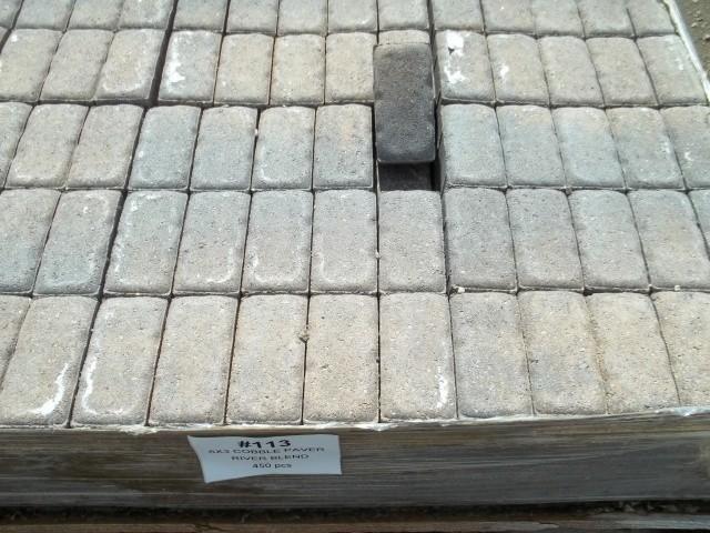 Old World Cobble Paver 6x3&nbspRiv...