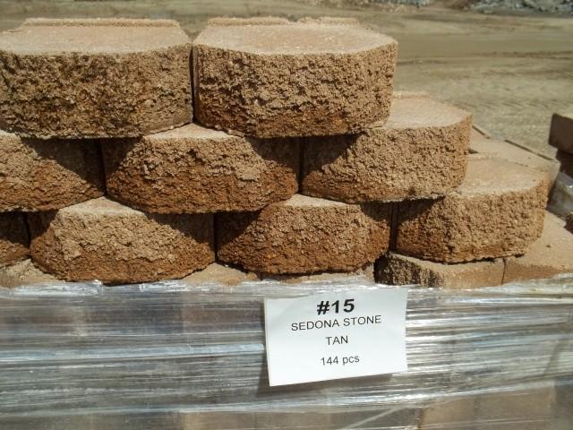 Sedona Stone Wall Unit Tan 3&quotH...