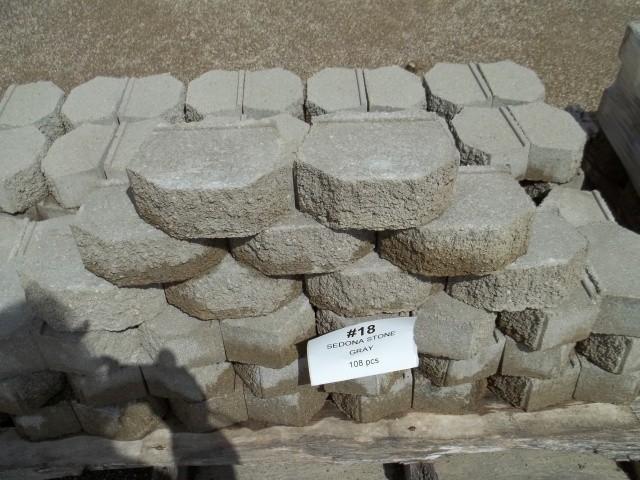 Sedona Stone Wall Unit Gray 3&quot...