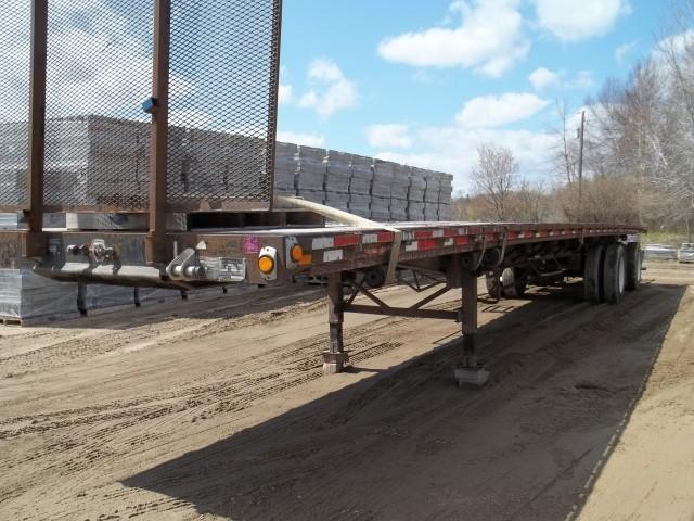 1993 Trailmobile 48 Flatbed Traile...