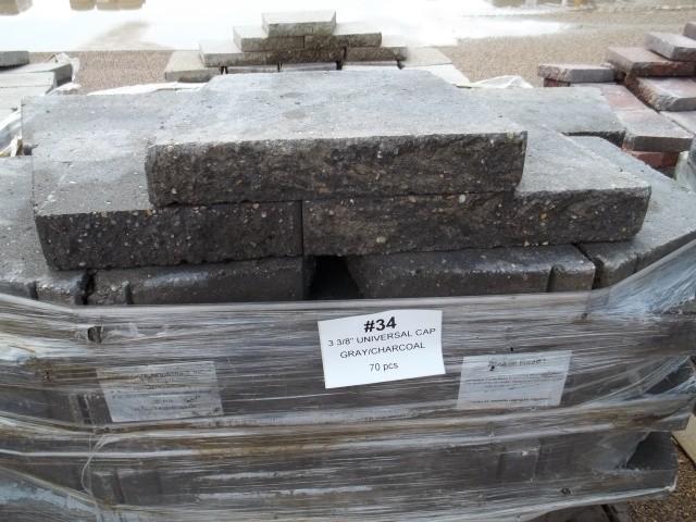 3 38&quot Universal Cap GrayChar...