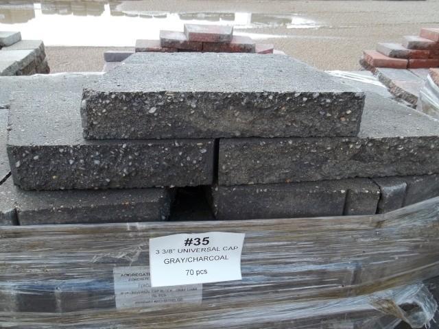 3 38&quot Universal Cap GrayChar...