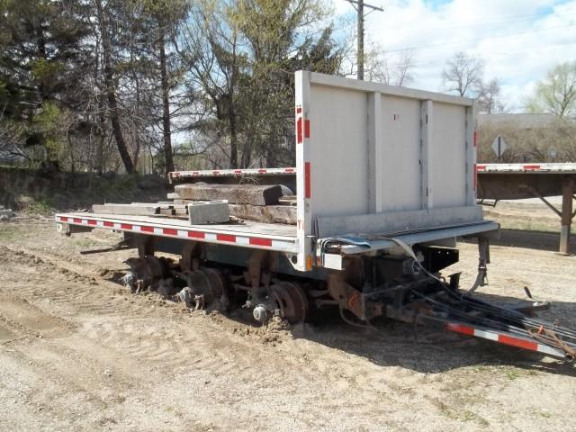 1984 M-Kraft pup trailer, aluminum ...