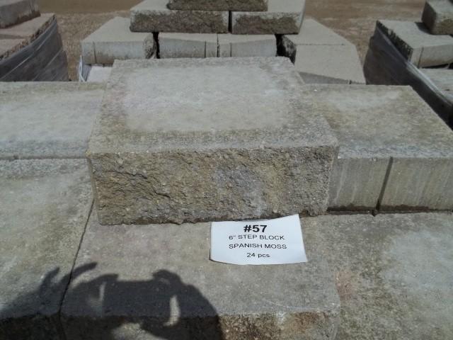 6&quot Step Block Spanish Moss 6&q...