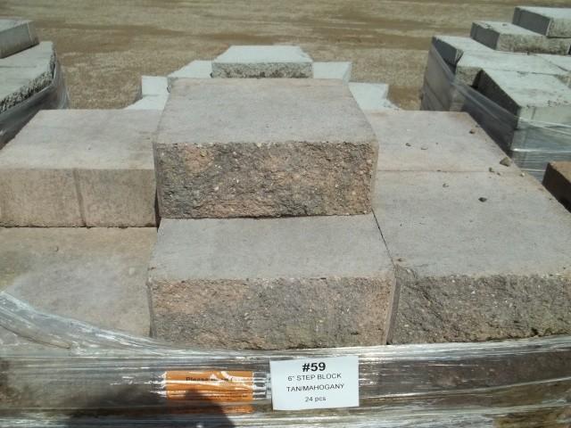 6&quot Step Block TanMahogany 6&q...