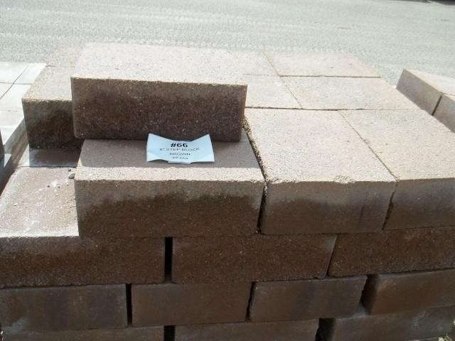 6&quot Step Block Brown 6&quotHx1...