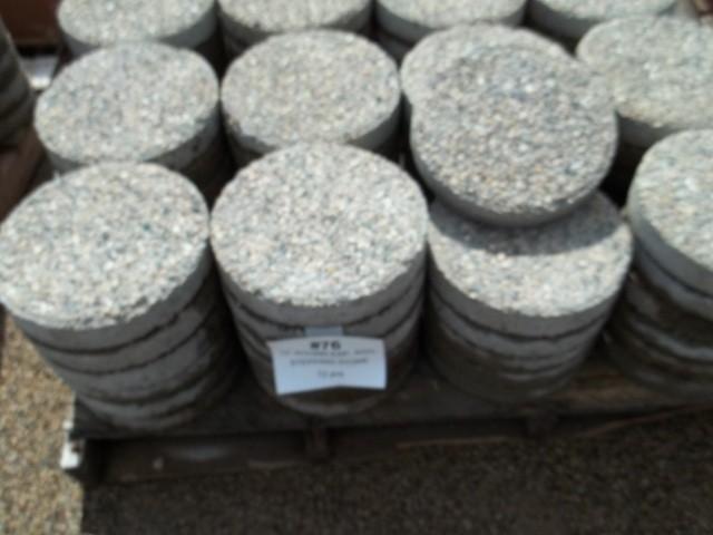 12&quot Round Exposed Agg. Steppin...