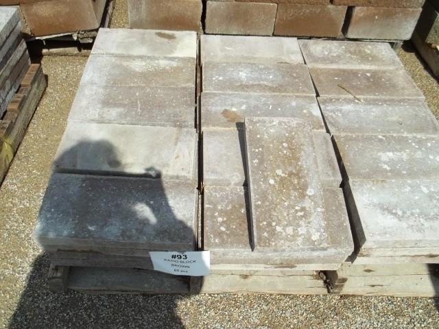 Patio Block Brown 1 58&quotHx7 5...