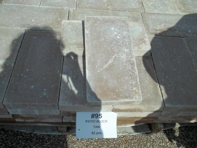Patio Block Tan 1 58&quotHx7 58&...